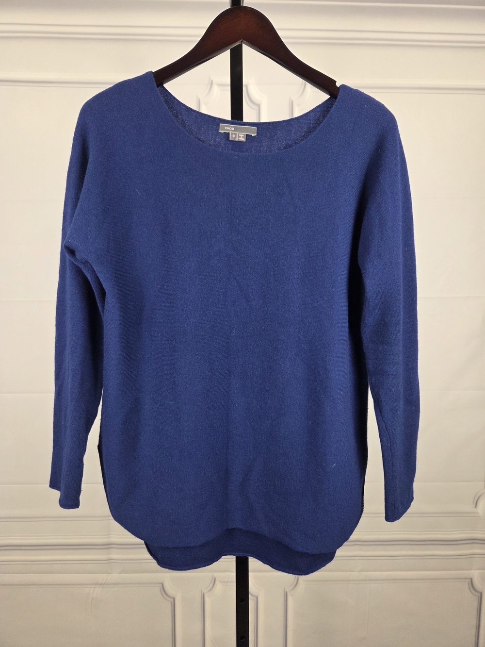 Vince Women's Royal Blue Crewneck Sweater